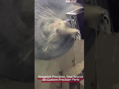 機械加工された部品,ステンレス鋼と銅の部品