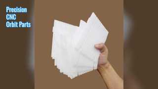 精密CNC加工軌道プラスチック部品